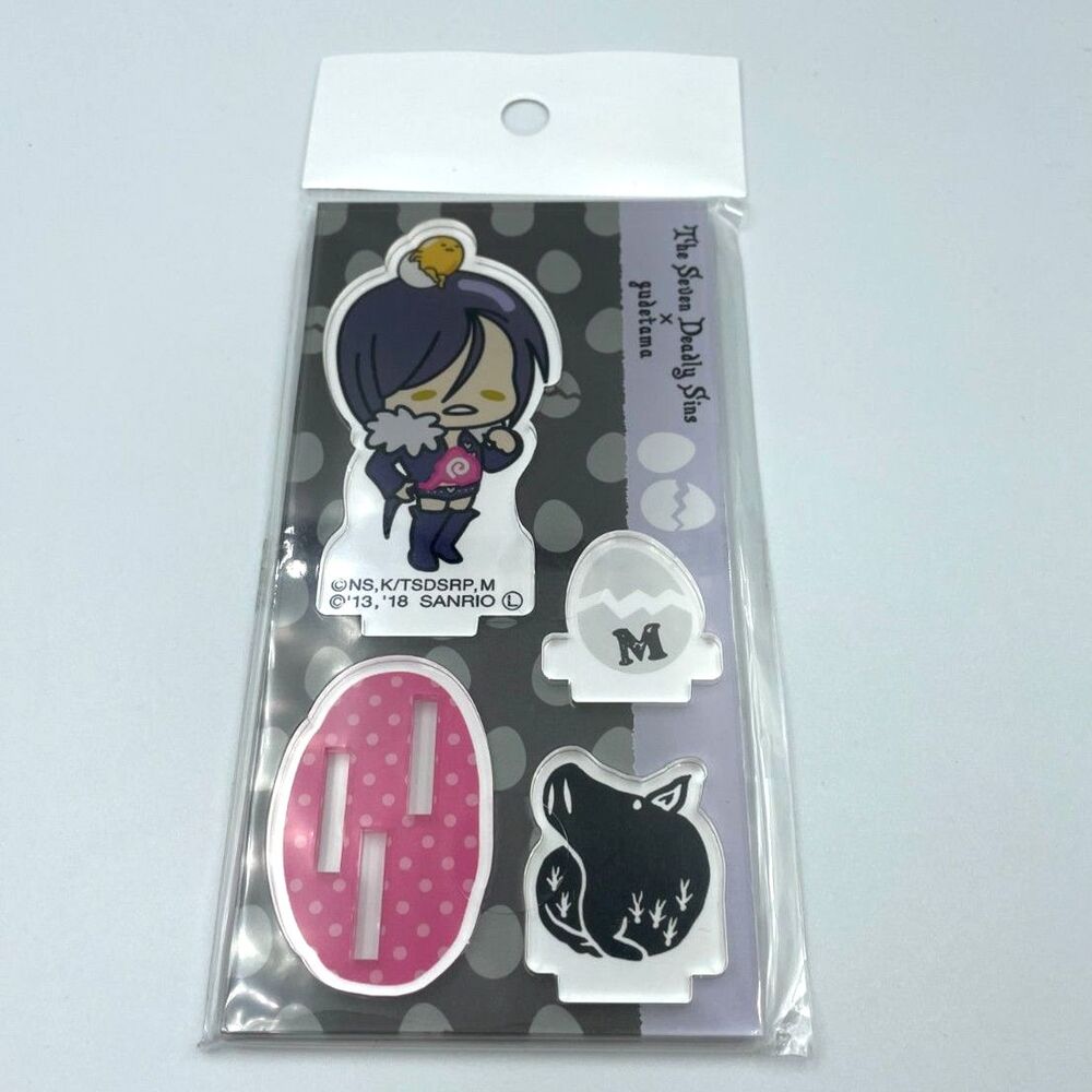 The Seven Deadly Sins Marlin & Gudetama Acrylic Stand Sanrio